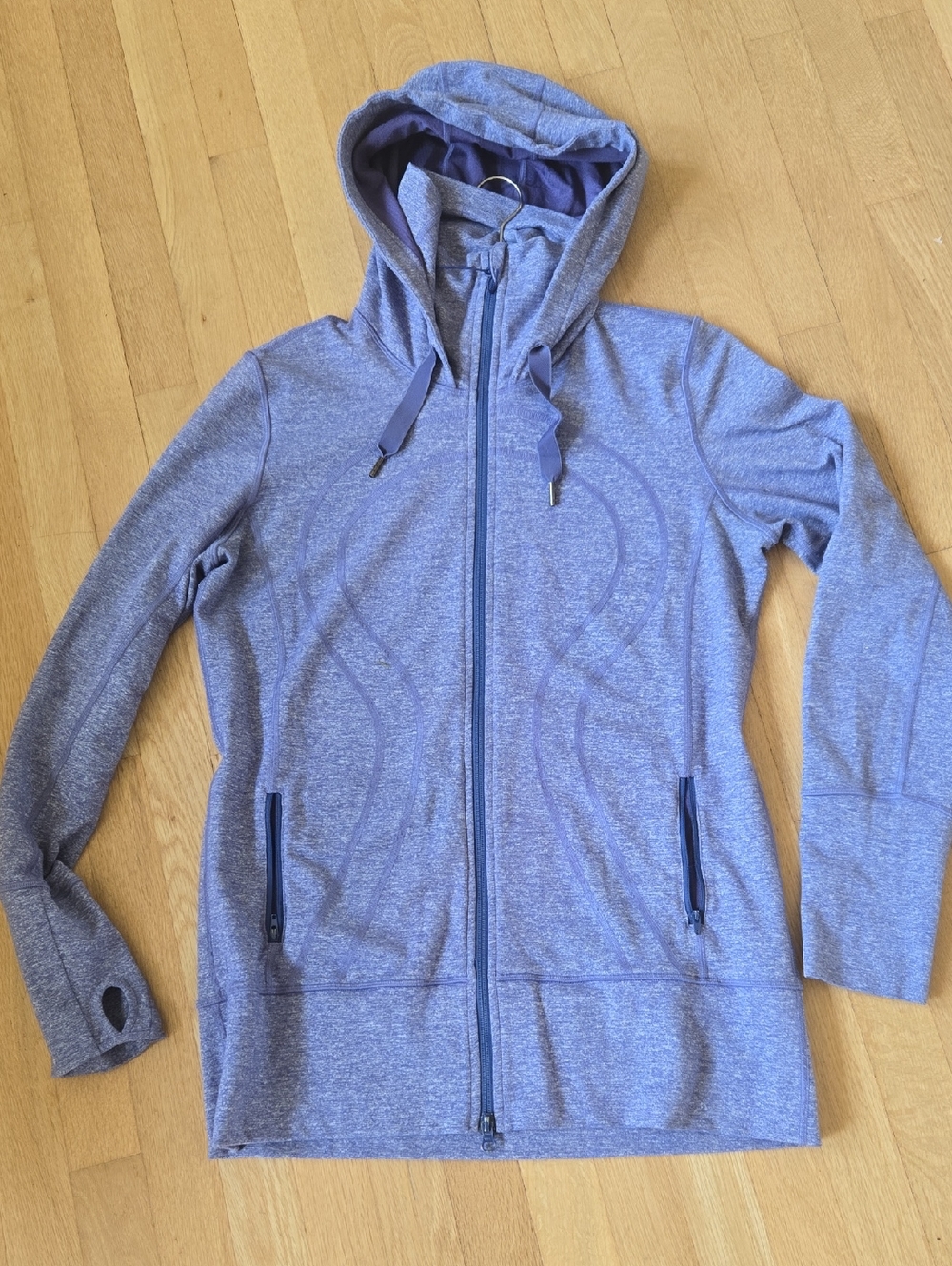 lululemon Heather Lavender Full-Zip Hoodie Jacket
